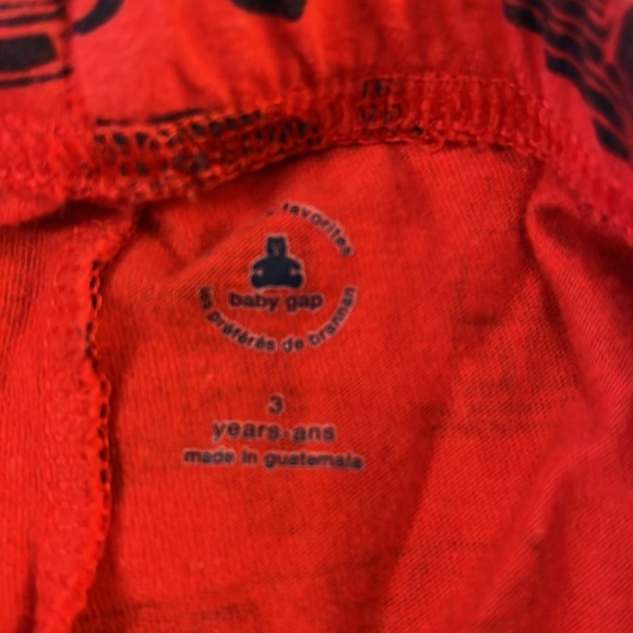3T GAP Firetruck light weight pants - Picture 3 of 3